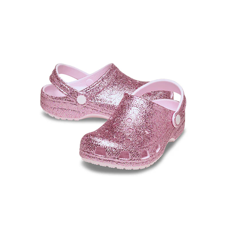 Crocs Toddler Classic Chunky Glitter Clog