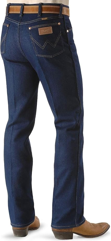 Wrangler Mens Cowboy Cut Straight Regular Jean - 32 inch Leg