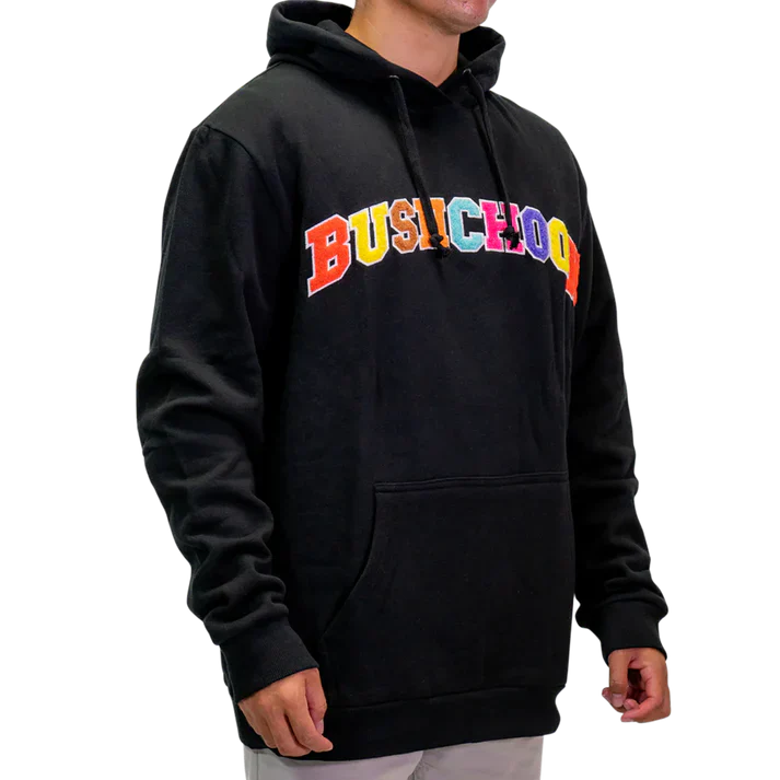 AB BC Blocked Fleece Hoody Black XL