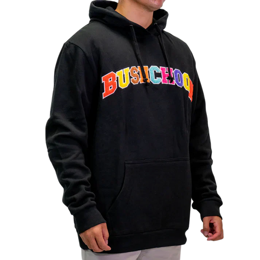 AB BC Blocked Fleece Hoody Black XL