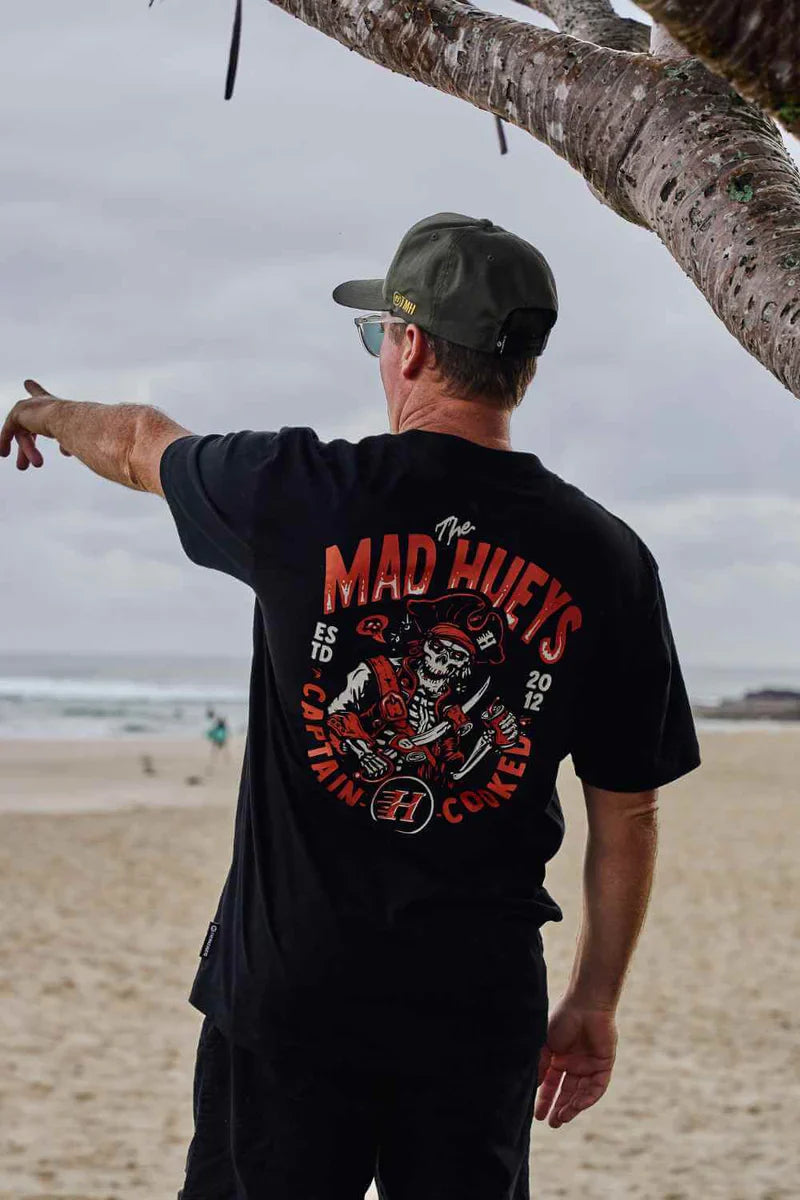 TMH THE CAPTAINS COOKED | SS TEE - BLACK
