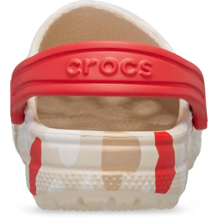 Crocs Toddler Classic Heart Print Clog
