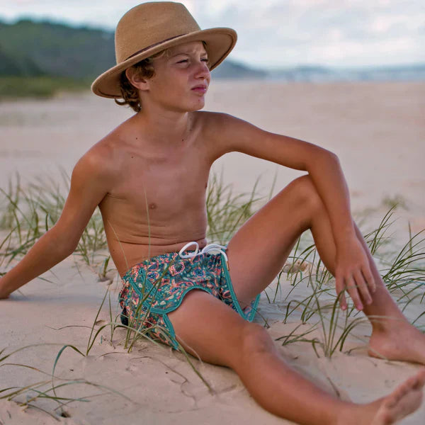 Fernleigh Avenue Boys Mae Lee Board Shorts - TheSquarePeg