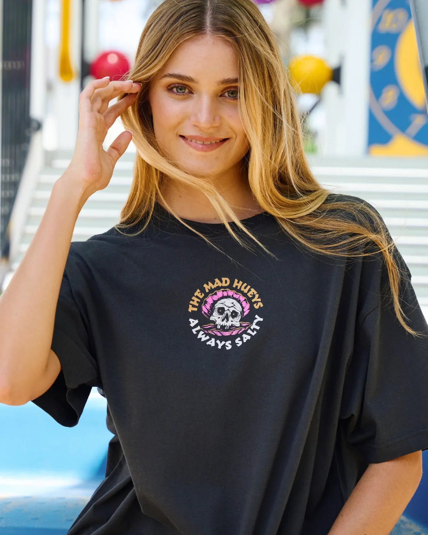 TMH ALWAYS SALTY | WOMENS OVERSIZED TEE - TheSquarePeg