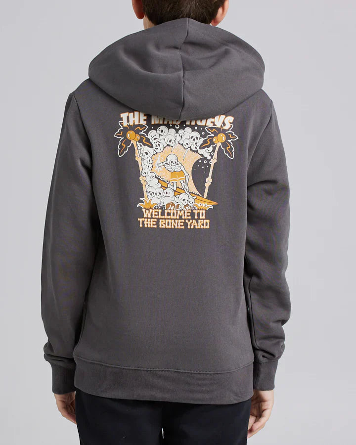 THE MAD HUEYS- BONE YARD - YOUTH PULLOVER