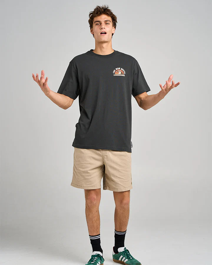 TMH FULLY COOKEDABURRA | SS TEE - VINTAGE BLACK - Size S