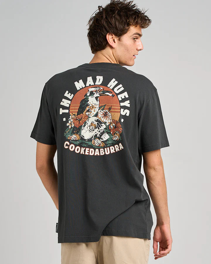 TMH FULLY COOKEDABURRA | SS TEE - VINTAGE BLACK - Size S