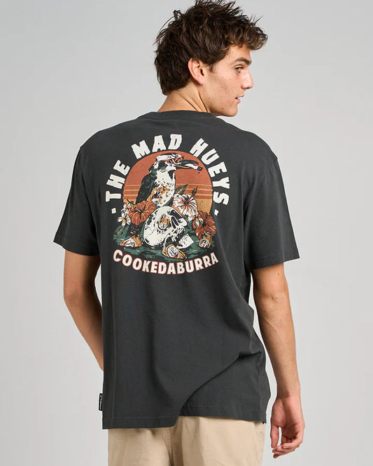 TMH FULLY COOKEDABURRA | SS TEE - VINTAGE BLACK - Size S