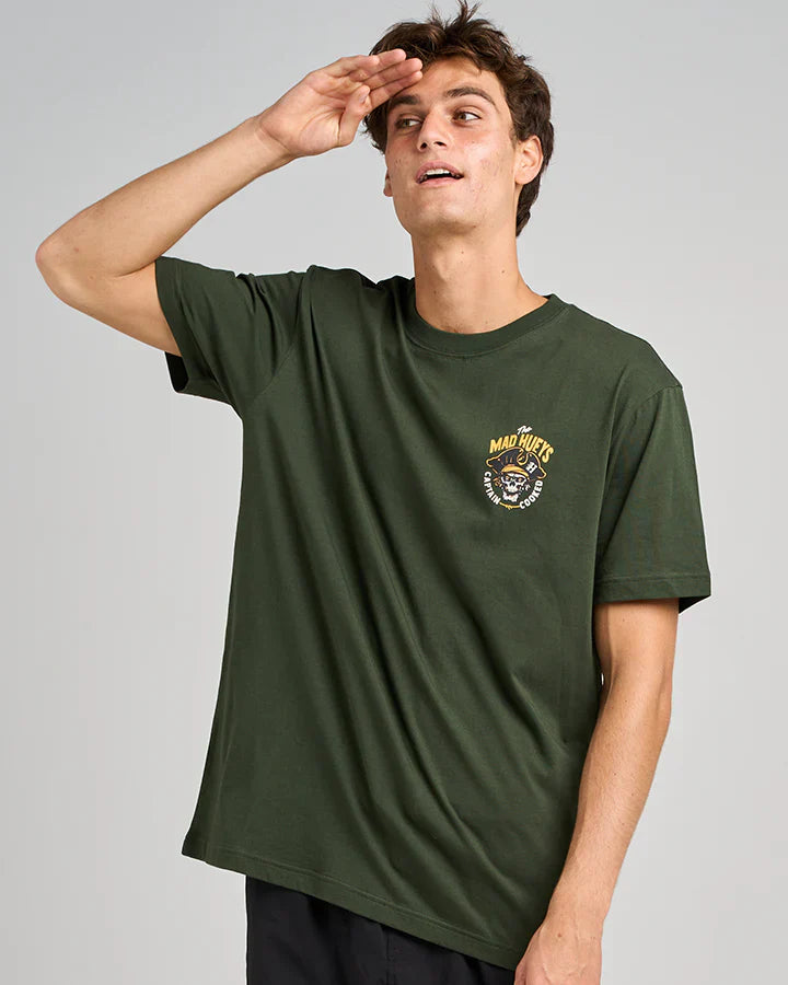 TMH THE CAPTAINS COOKED | SS TEE - BLACK