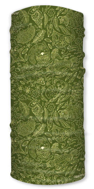 Headskinz Aussie Natives Face Shield