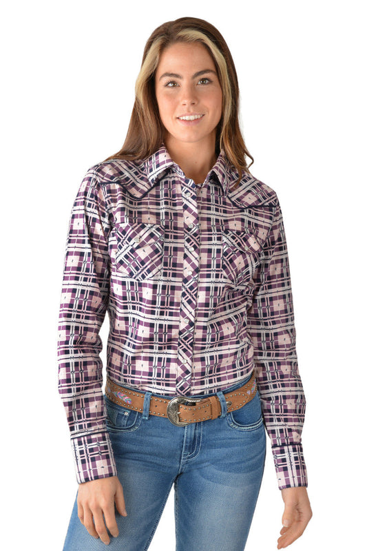 Pure Western Womens Victoria L/S Shirt