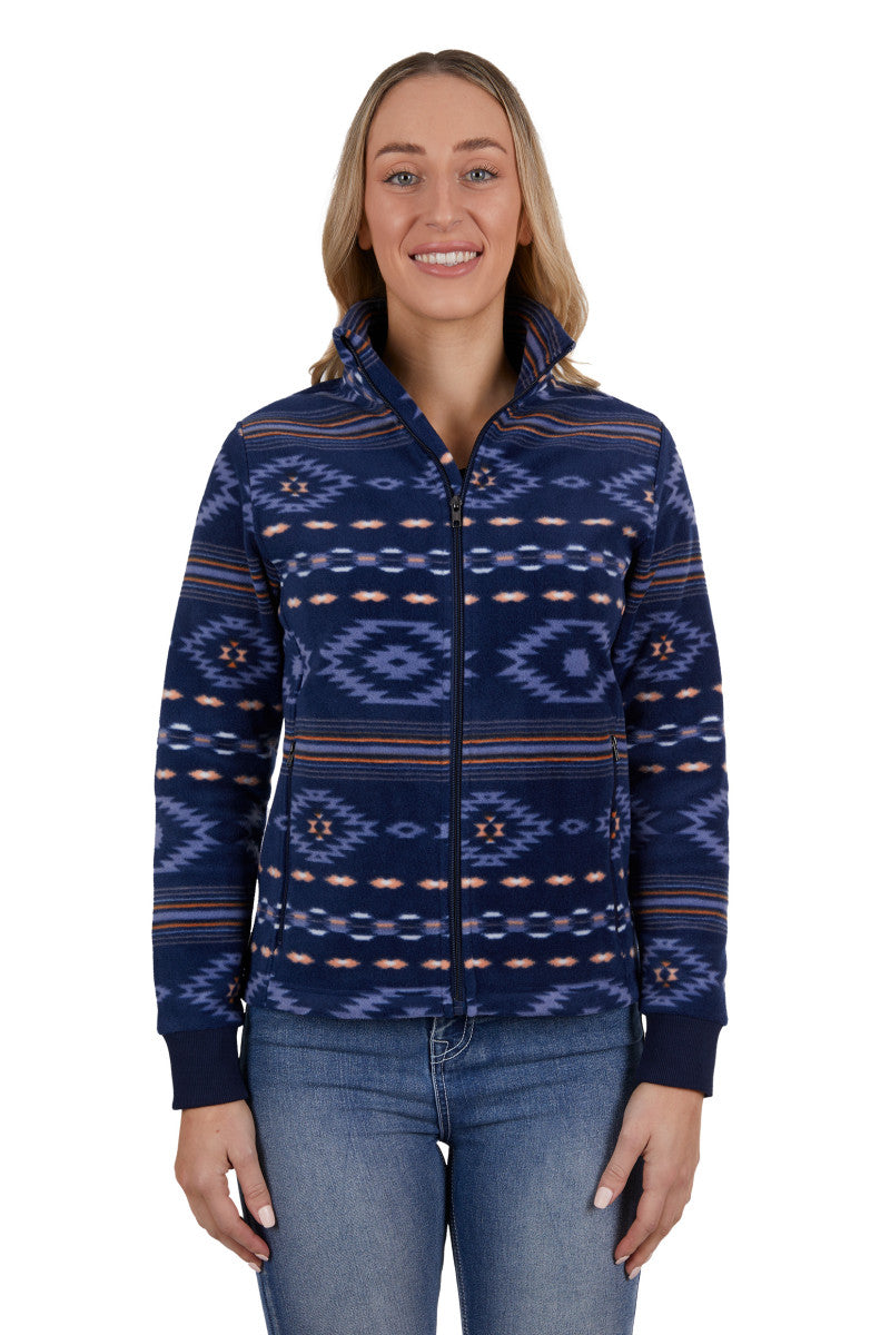 Pure Western Womens Tegan Zip Through Jacket L 8
