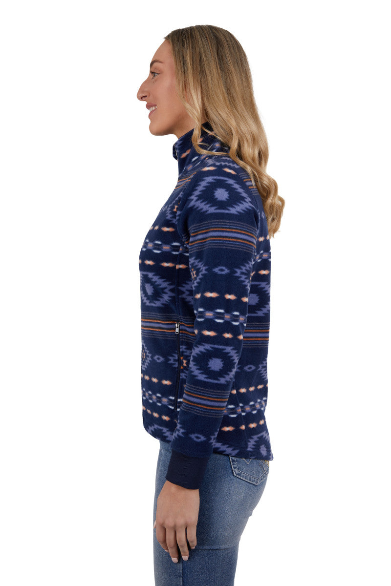 Pure Western Womens Tegan Zip Through Jacket L 8