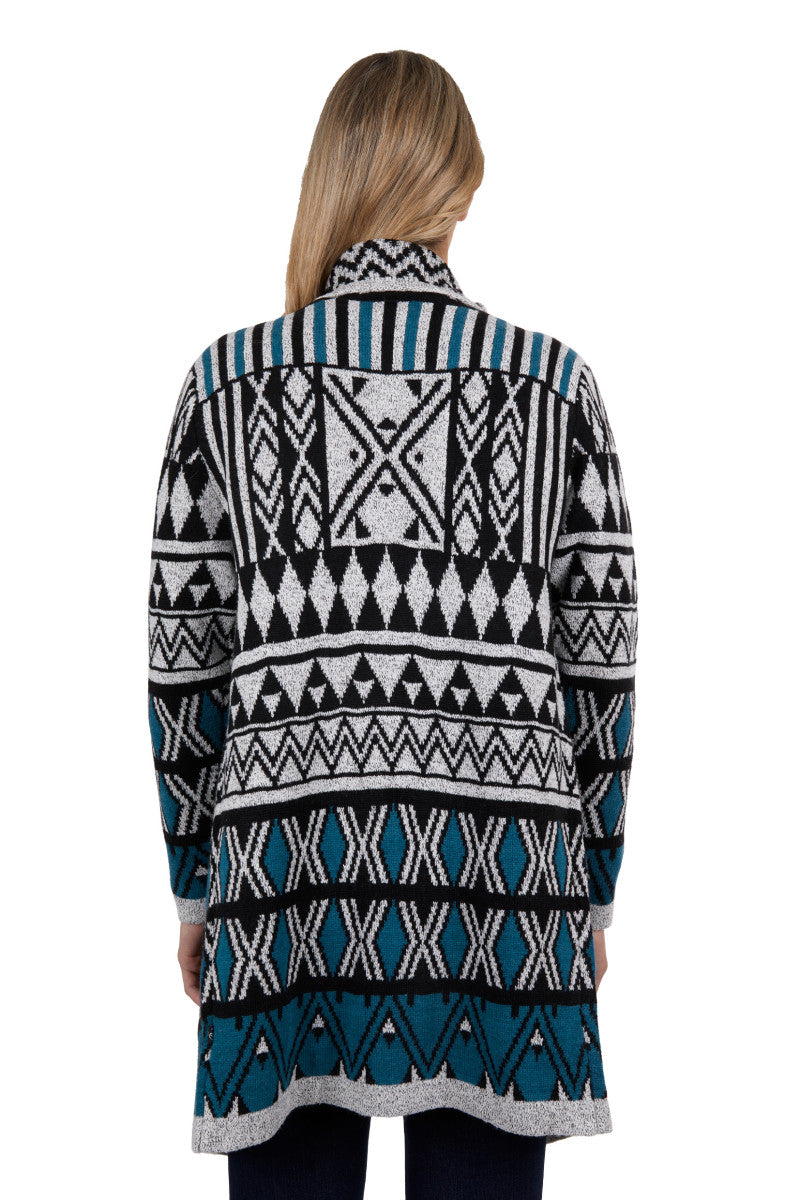 Pure Western Womens Diane Knitted Cardigan XS