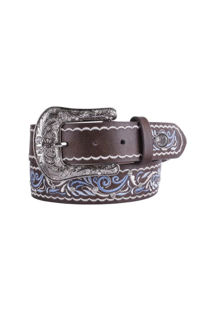 Pure Western Carrie Belt Chocolate