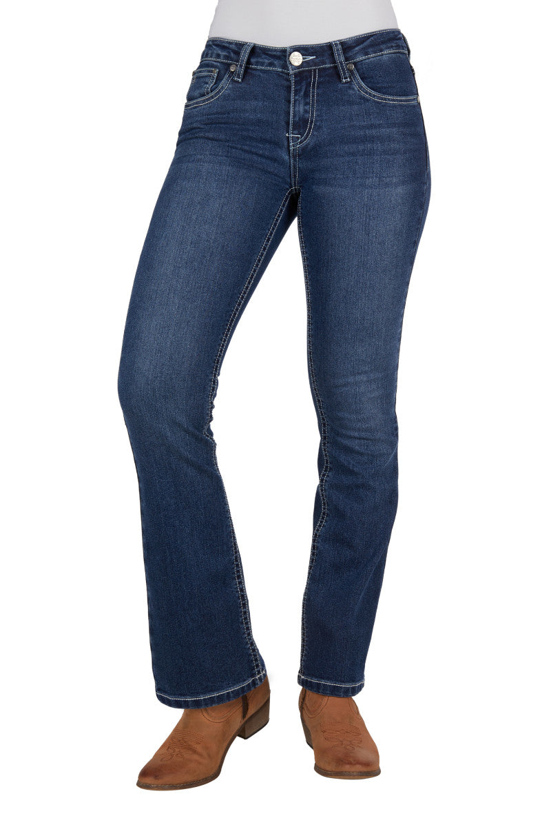 Pure Western Womens Alba Boot Cut Jean