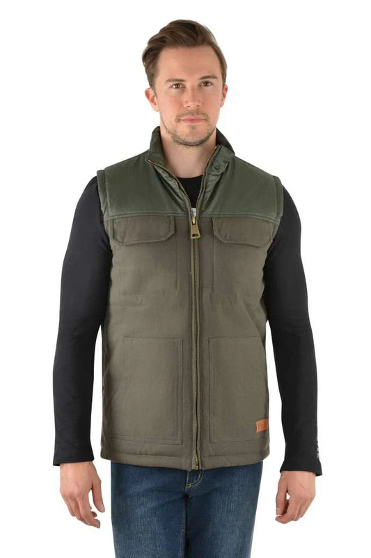Pure Western Mens Cameron Vest - Size XS