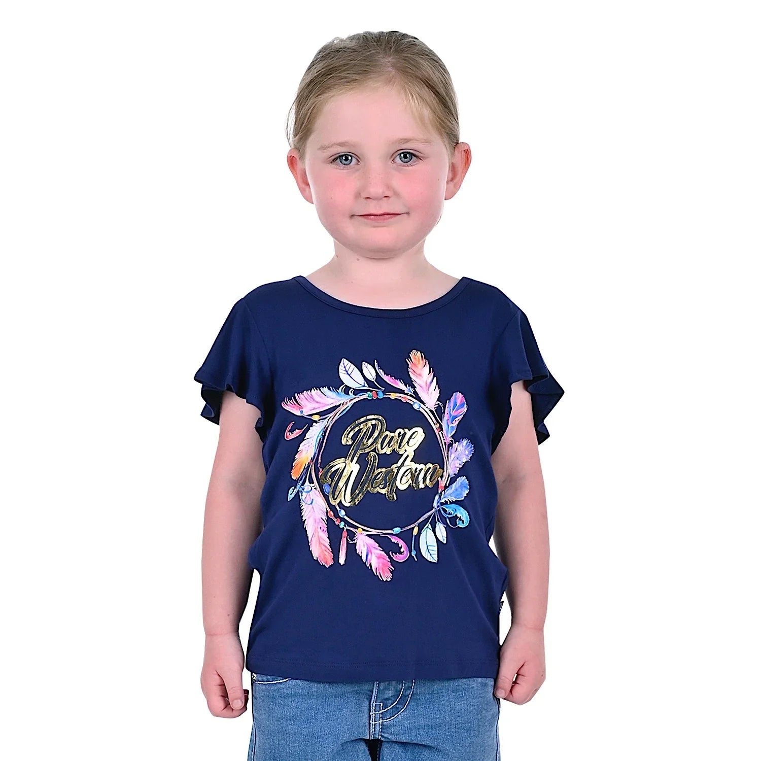Pure Western Girls Dylan SS Tee K2 - TheSquarePeg