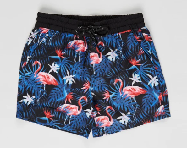 St. Goliath Blue Flamingo Boardshort