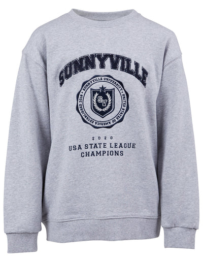 SunnyVille Longford Crew Grey Marle