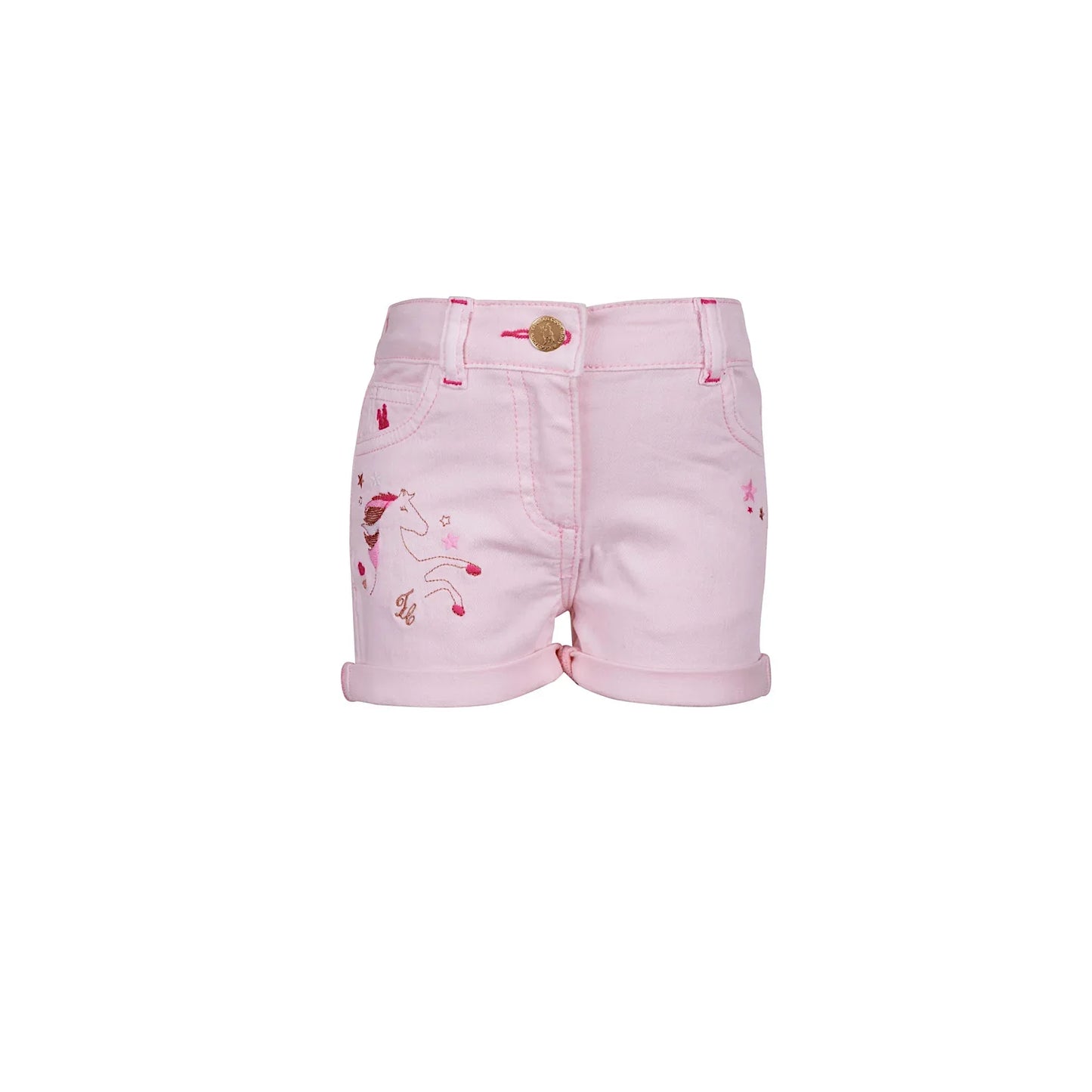 Girls Kit Denim Short 2 Light Indigo