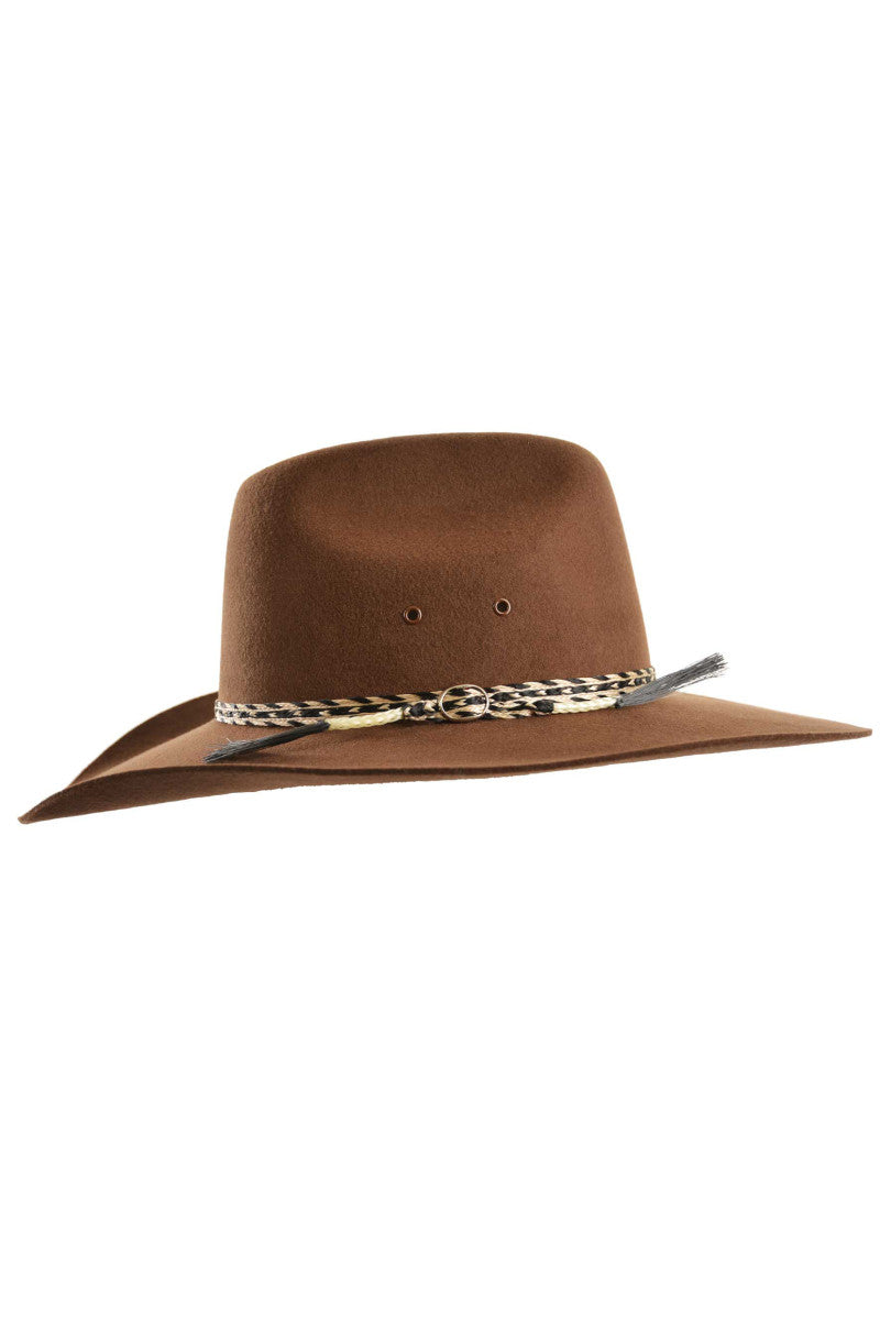 TC Station Wool Felt Hat - Black - TheSquarePeg