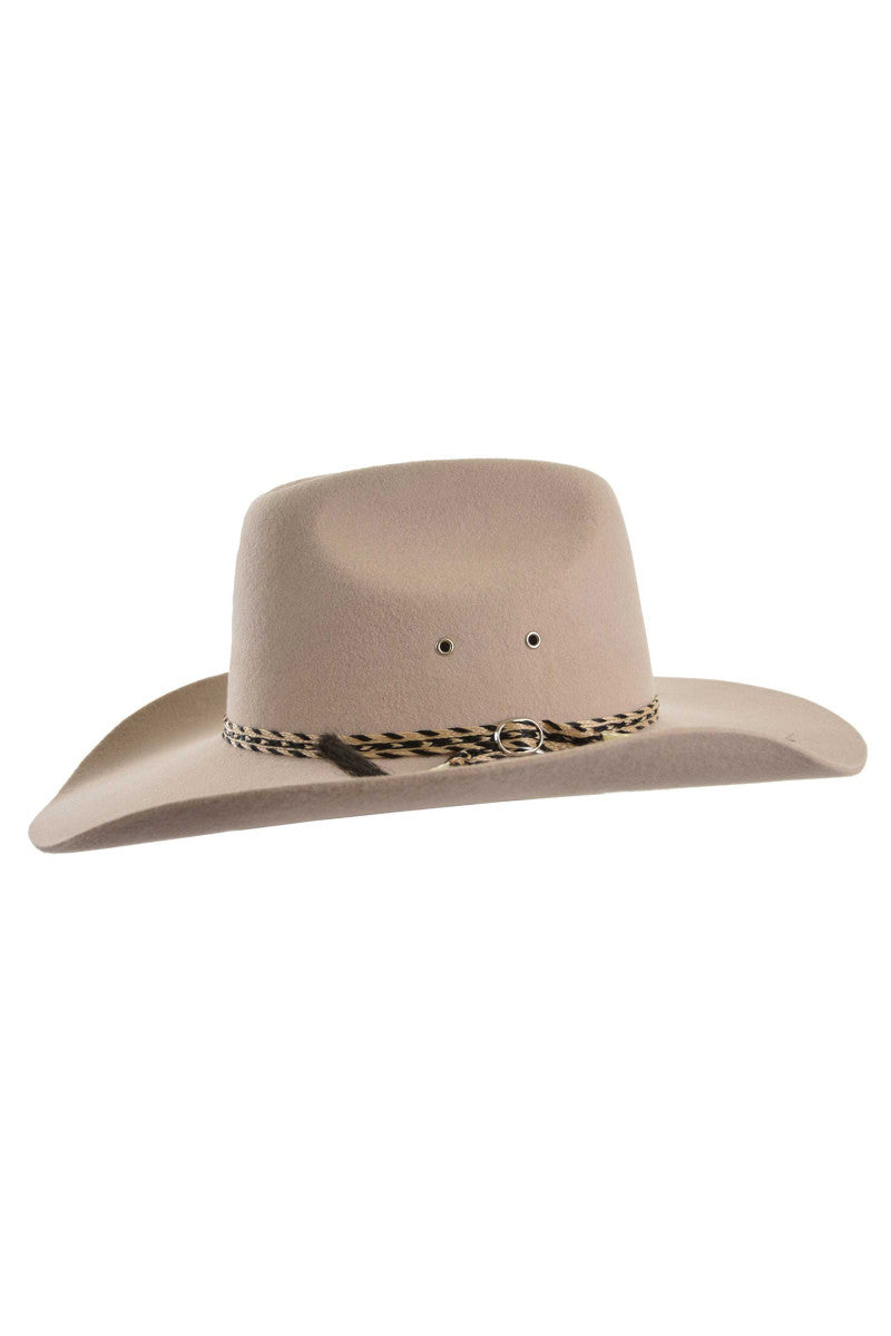 TC Station Wool Felt Hat - Black - TheSquarePeg