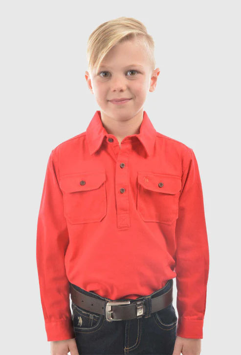Thomas Cook Kids Heavy Drill LS Shirt