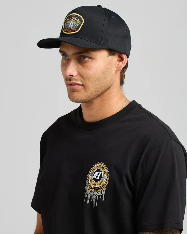 TMH COOKEDATOO | TWILL SNAPBACK - BLACK - TheSquarePeg