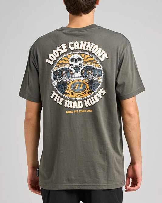 TMH LOOSE CANNONS | SS TEE - CHARCOAL