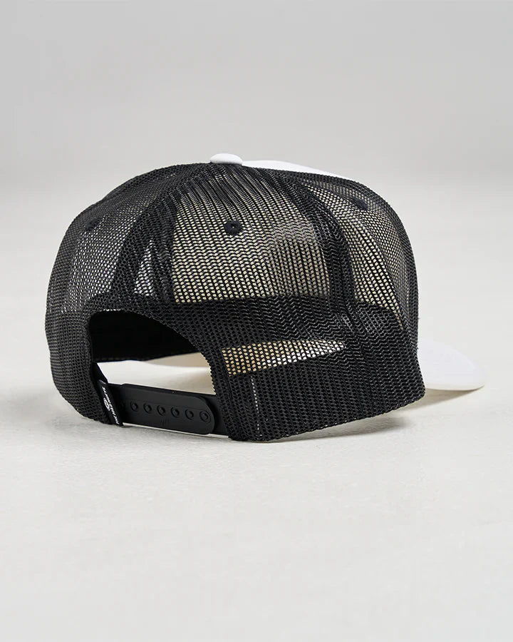 TMH SIDE SADDLE | WOMENS FOAM TRUCKER - WHITE