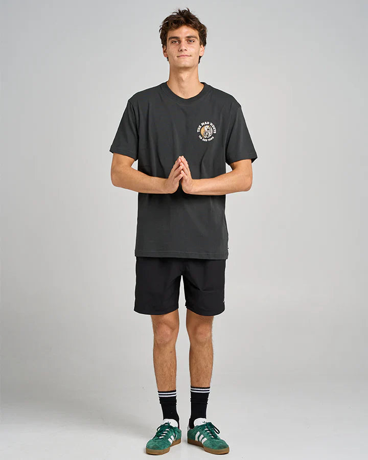 TMH TIN AND YANG | SS TEE - VINTAGE BLACK