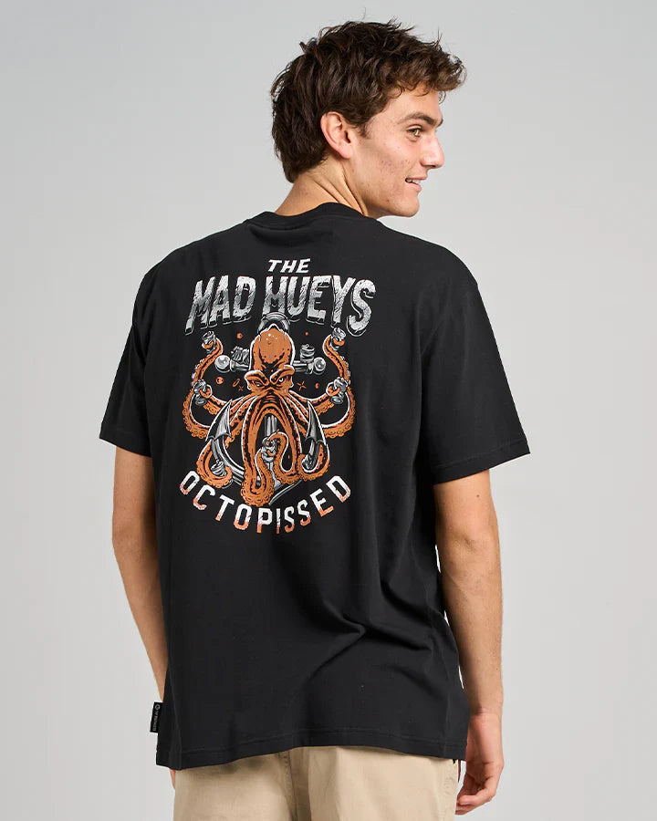 TMH ANCHOR OCTOPISSED | SS TEE - NAVY