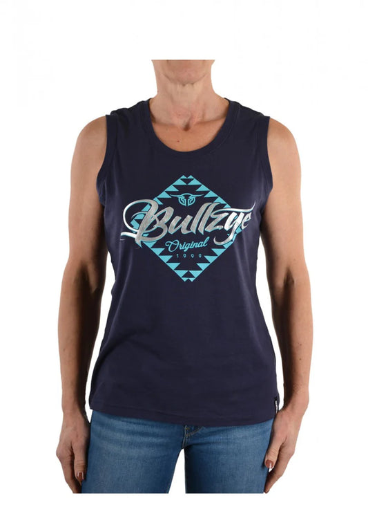 Bullzye Womens Diamond Tank
