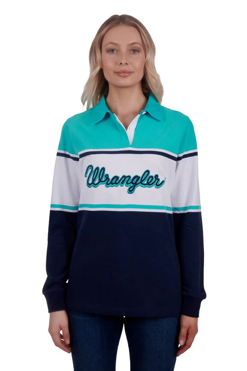 Wrangler Womens Betsy Rugby Jersey