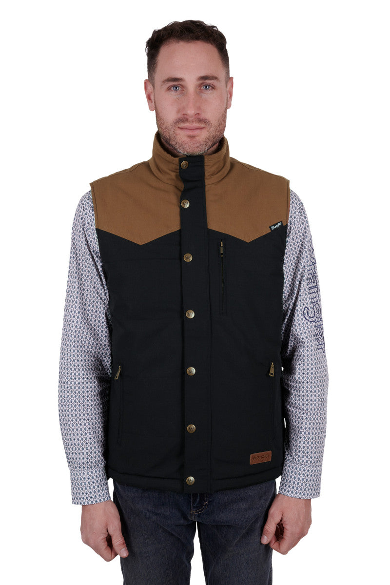 Wrangler Mens Spencer Vest - TheSquarePeg