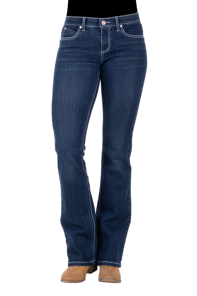 Thomas Cook Womens Amelia Q-Baby Booty Up Jeans L 5