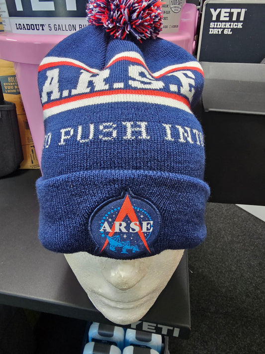 AB Arse Beanie - Navy