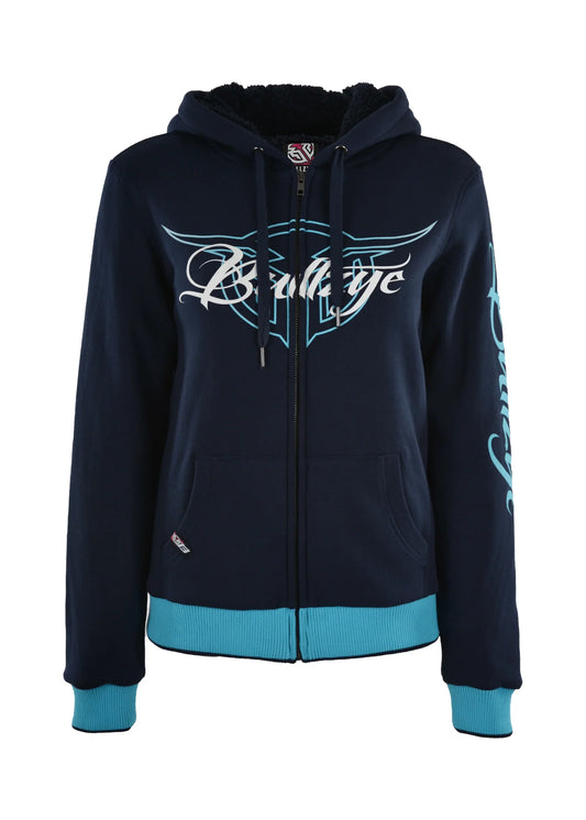 Bullzye Womens Ryder Zip Hoodie - TheSquarePeg