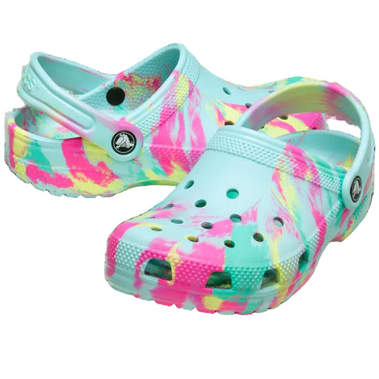 Crocs Toddler Classic Marbled Clog
