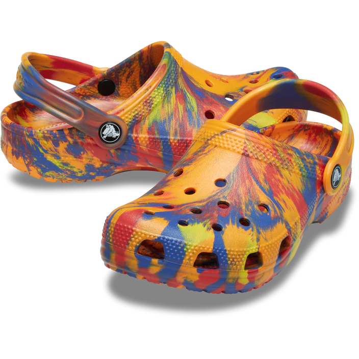 Crocs Toddler Classic Marbled Clog