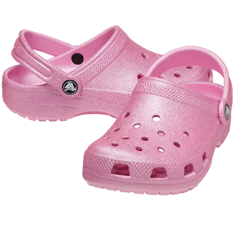 Crocs Kids Classic Glitter Clog