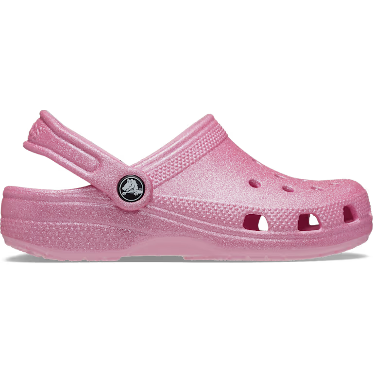 Crocs Toddler Classic Glitter Clog - TheSquarePeg