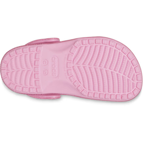 Crocs Toddler Classic Glitter Clog - TheSquarePeg