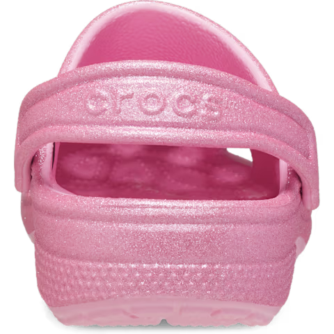 Crocs Toddler Classic Glitter Clog - TheSquarePeg