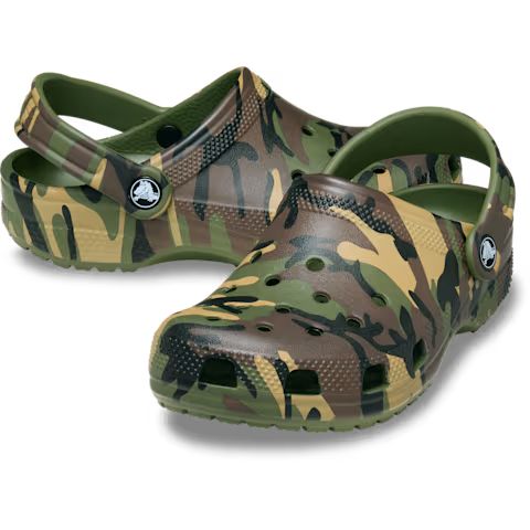 Crocs Kids Classic Camouflage Clog