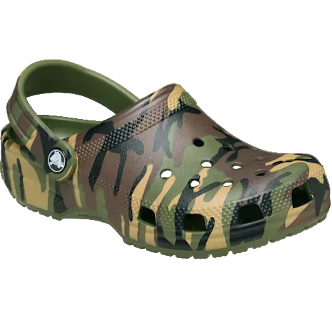 Crocs Toddler Classic Camouflage Clog