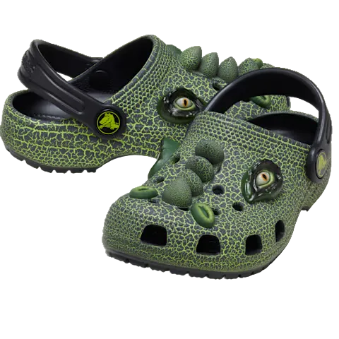 Crocs Toddler Classic Clog I AM Scary Dino - TheSquarePeg