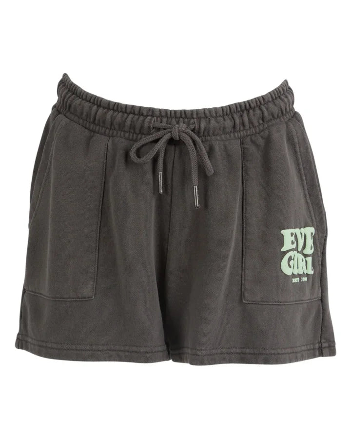 Eve Girl Aths Fleece Short Blue - TheSquarePeg