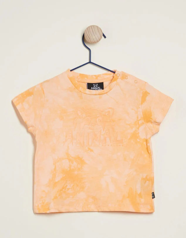 Animal Crackers Calming Tee Melon Baby